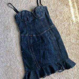 DENIM Bebe Dress Small